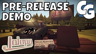 Jalopy Gameplay  PreRelease Demo [upl. by Accire]