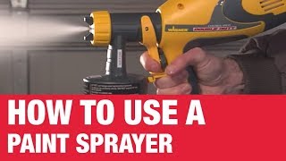 How To Use A Paint Sprayer  Ace Hardware [upl. by Gwenny897]