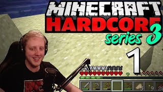 Minecraft Hardcore  S3E1  quotA promising beginningquot • Highlights [upl. by Rubens]