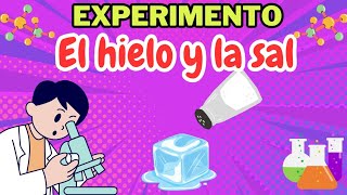 Experimento El hielo y la sal [upl. by Saundra44]