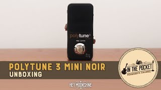 POLYTUNE 3 MINI NOIR Unboxing Video [upl. by Hallagan]