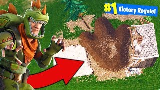 WHAT MONSTER DID THIS  Secret Stuff  Fortnite Battle Royale [upl. by Melisande201]