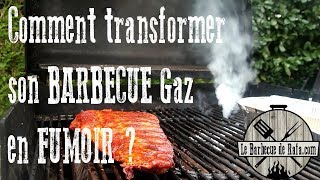 Comment transformer son barbecue gaz en fumoir   Ribs en méthode 321 [upl. by Dickman]