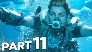 HORIZON FORBIDDEN WEST PS5 Walkthrough Gameplay Part 11  UNDERWATER FULL GAME [upl. by Sophy626]