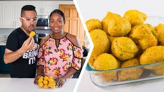 How To Make Trini Pholourie  Foodie Nation [upl. by Kowatch]