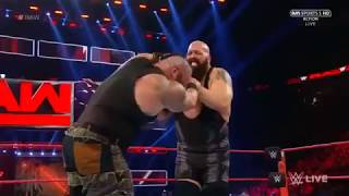 WWE Braun Strowman vs Big Show April 17th 2017 WWE RAW [upl. by Oringa192]