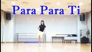 Para Para Ti  Line Dance DemoampTeach [upl. by Eelarol]