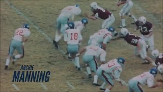 Archie Manning Ole Miss Highlights [upl. by Bick]