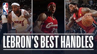 LeBron James 23 BEST Career Handles [upl. by Etteraj]