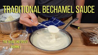 Traditional Bechamel  Bechamel  How to Make a Bechamel Sauce  Bechamel Sauce  White Sauce [upl. by Aekin]