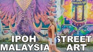 IPOH Malaysia Street Art Walking Tour [upl. by Innes841]