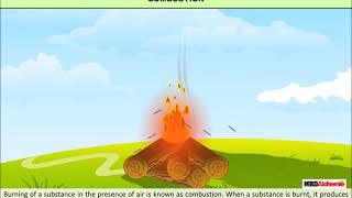 Combustion and Flame  Combustion  Class 8 [upl. by Marylin]