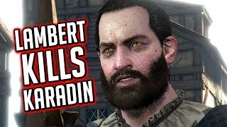 The Witcher 3 ► Let Lambert Kill Jad Karadin [upl. by Osi]