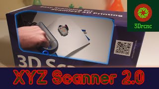 XYZ Printing 3d Scanner 20 Test and Tutorial [upl. by Schramke967]