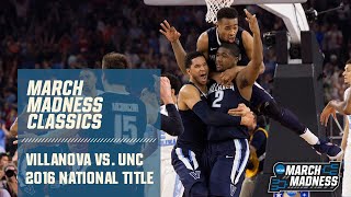 Villanova vs UNC 2016 National Championship  FULL REPLAY [upl. by Thorma]