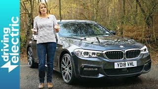 BMW 530e iPerformance PHEV review  DrivingElectric [upl. by Nospmis]