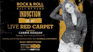 2020 Induction Ceremony Red Carpet with Carrie Keagan [upl. by Anielram]