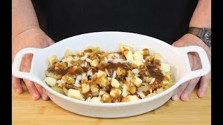 How to make a Poutine Famous Canadian Recipe [upl. by Andrel]