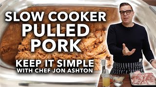 The Best Slow Cooker Pulled Pork  Keep It Simple [upl. by Yrbua]