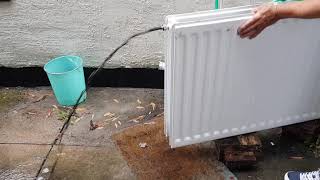 Best way to remove sludge and clean radiators [upl. by Nylacaj]