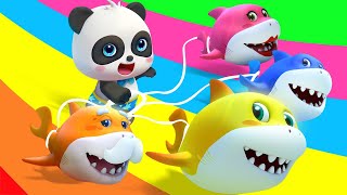 Bebé Tiburón  Baby Shark  Más Canciones Infantiles  BabyBus en Español [upl. by Aihsek]