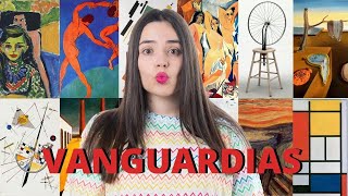 VANGUARDIAS ARTÍSTICAS CRONOLOGÍA y RESUMEN  ARTE CONTEMPORÁNEO [upl. by Aremahs]