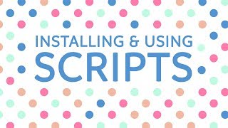 How to Install and Use Script in Illustrator [upl. by Ghiselin595]