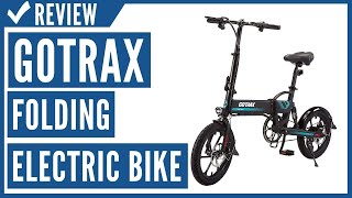 Gotrax Folding Electric Bike 16 Review [upl. by Veron]