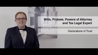 What is a declaration of trust  Attwells Solicitors [upl. by Eiduam]