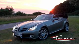 Essai Mercedes SLK 350 [upl. by Atauqal]