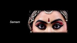 Dhrishti Bheda  Eye Movements in Bharathanatyam [upl. by Ruder586]