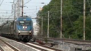 Amtrak amp NJ Transit at Rahway NJ [upl. by Haggar]