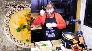 Crock Pot Potato Soup [upl. by Hnamik206]