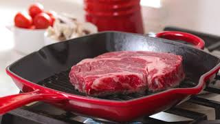 How to Use a Le Creuset Grill Pan [upl. by Huppert7]