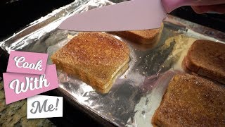 THE BEST CINNAMON TOAST RECIPE  COOK WITH ME [upl. by Lumpkin489]