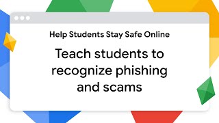 Teach students to recognize phishing and scams [upl. by Miki]