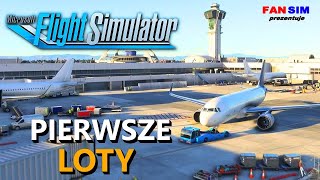 MICROSOFT FLIGHT SIMULATOR 1 ✈️ PIERWSZE LOTY A320 B787 oraz lotniska EPKT  PREMIUM [upl. by Siobhan]