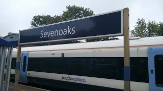 Southeastern Sevenoaks to London Charing Cross via Grove Park [upl. by Trant367]