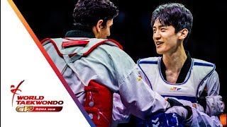 Roma 2018 World Taekwondo GP Final Male 68Kg LEE DAEHOONKOR Vs DENISENKO ALEXEYRUS [upl. by Spaulding876]