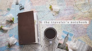 How To Set Up Your Travelers Notebook  Beginners Guide [upl. by Eniamreg]