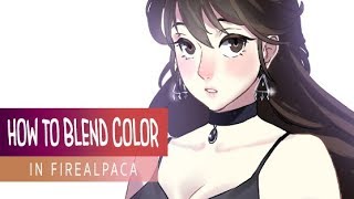 How to blend in Firealpaca [upl. by Glass492]