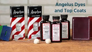 Angelus Dyes and Top Coats [upl. by Niabi]