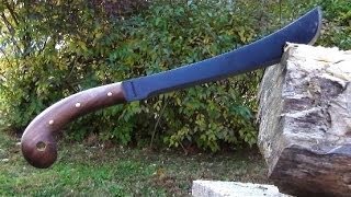 Condor Golok Machete Review [upl. by Nawud]