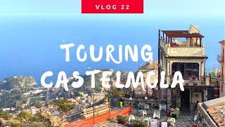 Castelmola Sicily  Walking Tour Must visit when in Taormina [upl. by Yhotmit789]