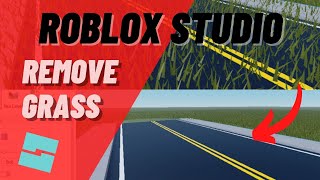 How to Remove Grass in Roblox Studio Eliminate Realistic Grass Sticking Through Parts [upl. by Rusty439]