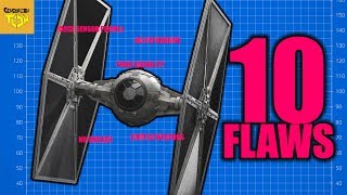 10 FLAWS with the Tie Fighter [upl. by Atrebla249]