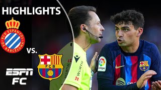 Barcelona vs Espanyol  LaLiga Highlights  ESPN FC [upl. by Aek]