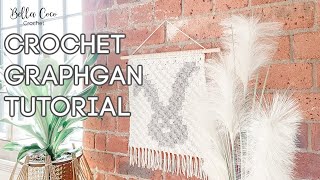 HOW TO CROCHET A GRAPHGHAN  C2C CROCHET  Bella Coco Crochet [upl. by Wally216]