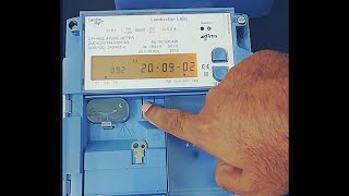 LandisGyr Energy Meters Time amp Date Change [upl. by Oludoet885]