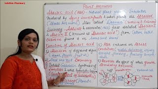 Class 28  Abscisic Acid  Introduction Function amp Application  Types of Plant Hormone Part 5 [upl. by Roland63]